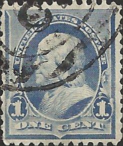 # 219 DULL BLUE USED BEN FRANKLIN SCV-0.75