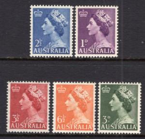 Australia 256-258B MNH VF
