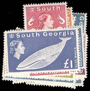 SOUTH GEORGIA 1-15  Mint (ID # 96697)