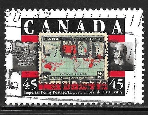 Canada 1722: 45c Imperial Penny Postage Stamp, used, VF