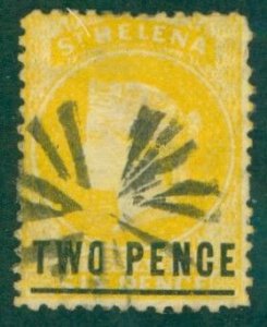 ST HELENA 13  USED  SCV $50.00  BIN $23.50 (RL) 8185