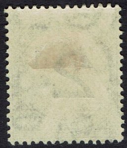 TRINIDAD 1905 POSTAGE DUE 2D WMK MULTI CROWN CA