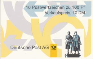Germany #1530c Complete Booklet CV $22.50