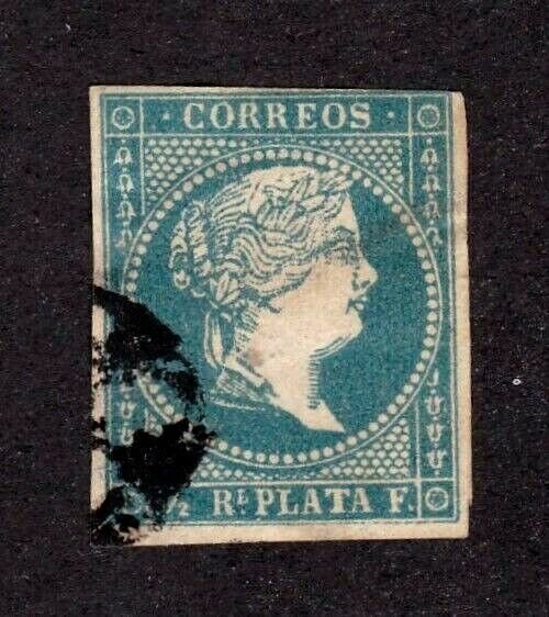 Spain stamp #44, used, SCV $42.50 