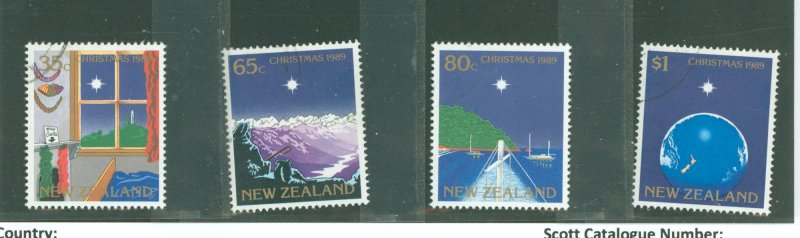New Zealand #960-963  Single (Complete Set)