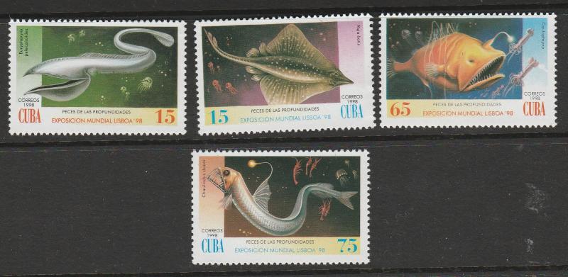 CUBA #3923-6 MINT NEVER HINGED COMPLETE