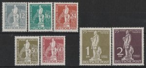 GERMANY - WEST BERLIN 1949 UPU set 12pf-2DM. MNH **. SG B54-60 cat £1000.