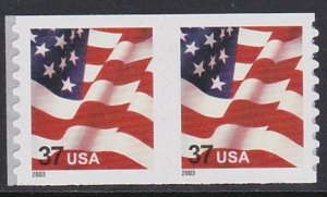 3633A Flag Coil Pair MNH