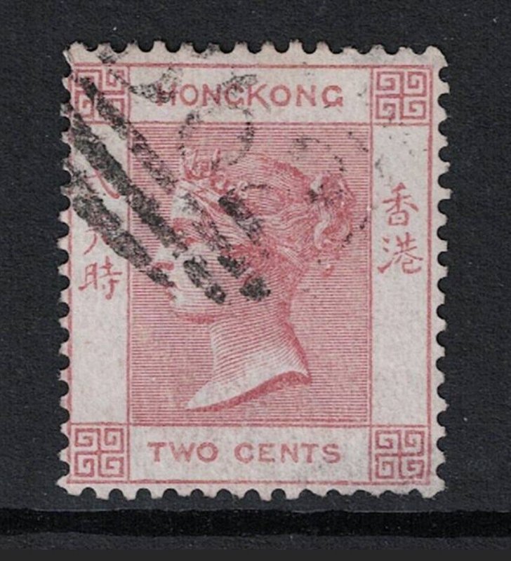 Hong Kong SG# 28 Used / Rose Wmk CC - S20006