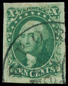 momen: US Stamps #15 Used PSE Graded XF-SUP 95