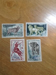 French Equatorial Africa  # 195-98  MNH