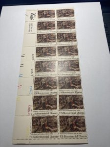 Scott 1722 from a LL sheet bottom 2 rows M NH OG ach