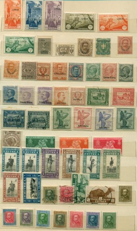 ITALY COLLECTION 1863-1985 -11 large stockbooks, Scott cat $49,439.00