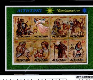 Aitutaki #159b  Souvenir Sheet