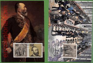 ag7446 - GERMANY - Set of 3 MAXIMUM CARD - 19.06.1984 Photography HISTORY-