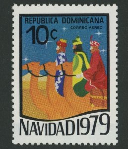 Dominican Republic #305 Christmas 10c Postage Stamp Latin America 1979 Mint NH