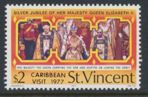 St Vincent  SG 540 SC# 508 MNH   Royal Visit  1977 see scans                 ...