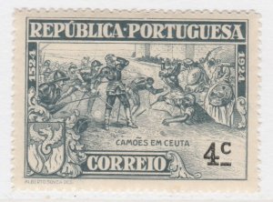 1924 PORTUGAL Centenary of Luis De Camoes Poet 4cMH* Stamp A29P16F32260-
