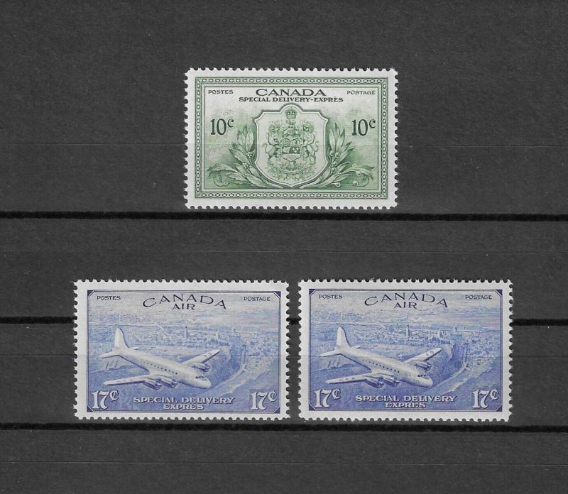 CANADA 1946 SG S15/S17 MNH