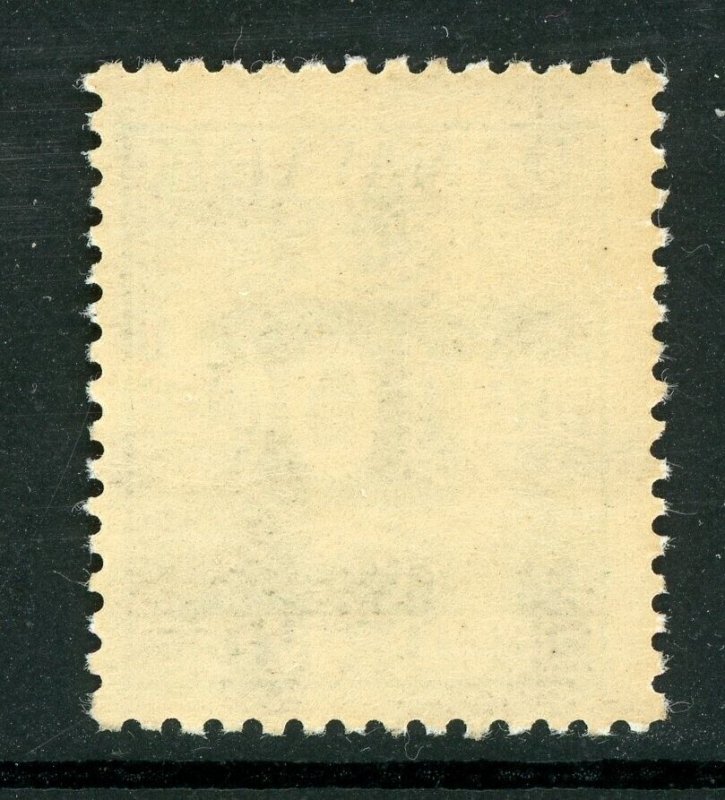 Denmark 1922 Postage Due 10 Ore Yellow Green Scott #J15 MNH B370