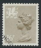 GB Wales  SG W43 SC# WMMH28 Used Machin 16p  see details