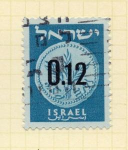 Israel 1960 Early Issue Fine Used 12pr. Surcharged 174974