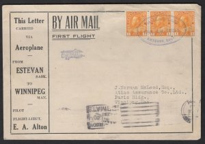 1924 Estevan-Winnipeg flight (without CLP5) $30