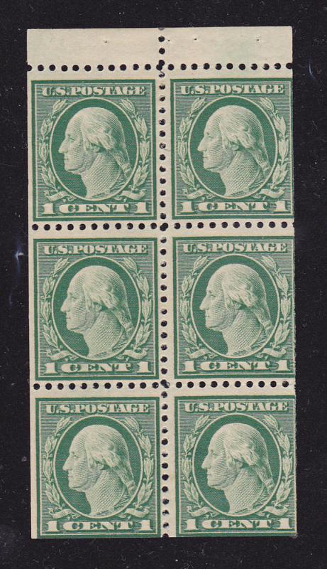 Sc 498 Block of Six Stamps Unused LHOG