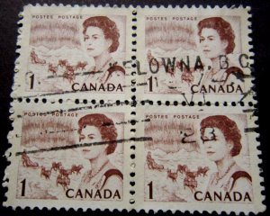 Canada #454 CDS Cancel Kelowna, BC {ebhs149}
