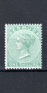 Bermuda 1865 1s Queen Victoria Sg 8 MH-