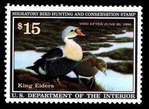 RW58 **MINT** FEDERAL DUCK STAMP MOGNH - VF/XF - $50.00 (ESP#3879)