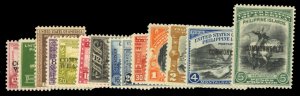 United States Possessions, Philippines #411-424 Cat$75, 1936-37 2c-5p, comple...