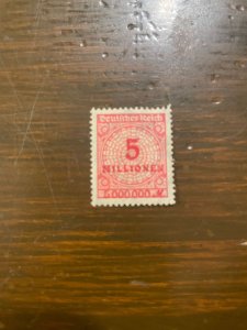 Germany SC 285 M, HM 5m Mk (Rose) Large Number (5) VF/XF