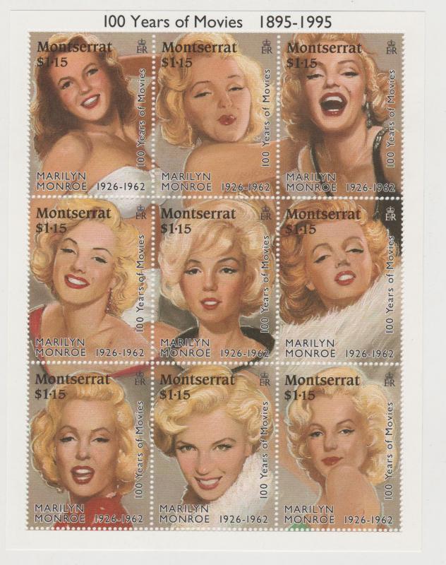 Montserrat Used Stamp Collection