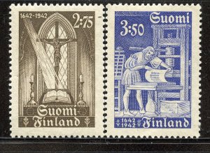 Finland # 241-2, Mint Hinge .