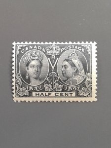 Canada 50 F centering,  fresh condition MHR. Scott $ 110.00