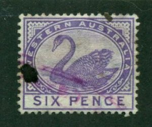 Western Australia 1890 #67 U SCV (2024) = $2.25