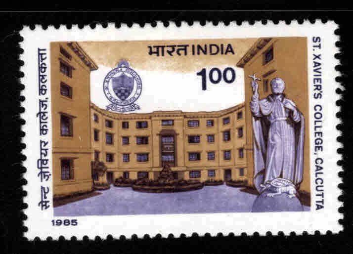 India Scott 1087 MNH** 1087 St. Xavier College stamp