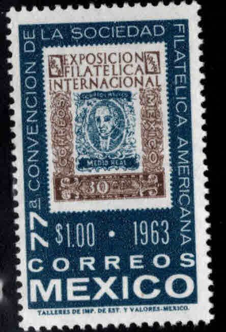 MEXICO Scott 937 MNH** Stamp on stamp, APS Convention in Mexico City