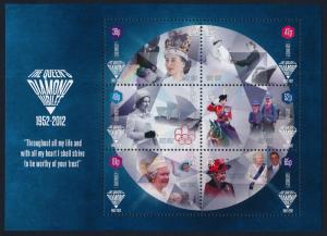 Guernsey 1159a MNH Queen Elizabeth Diamond Jubilee, Horse, Prince William, Ship