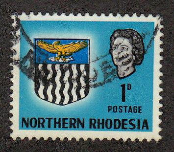 No. Rhodesia QE II Arms 1 P(Scott #76) Used