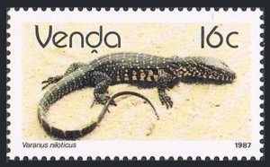 SA-Venda 140 two stamps, MNH. Michel 154. Reptiles 1987. Varanus niloticus.