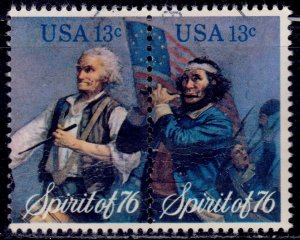 United States, 1976, The Spirit of '76 by Willard, 13c, sc#1...