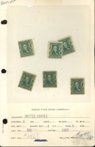 U.S. #SET/MIXED CONDITION 