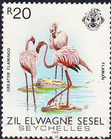Seychelles - Zil Elwagne Sesel  #65 Used