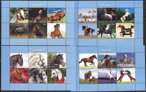 Burundi 2011 Horses (I) 4 sh. MNH Cinderella {s040}