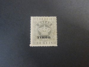 Timor 1885 Sc 7 MH