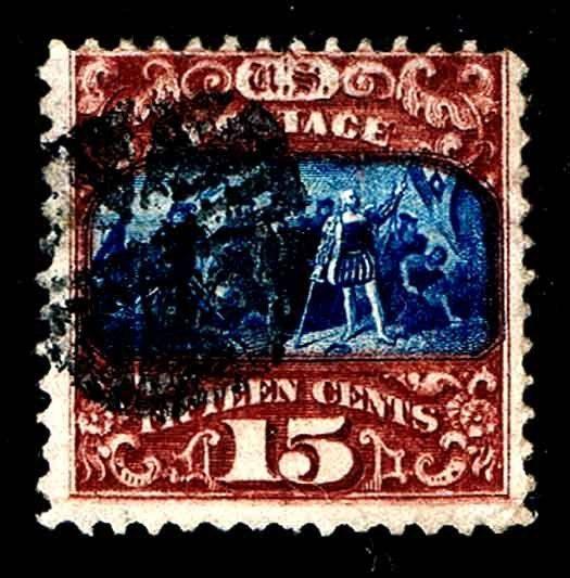 US.#119 .15c  USED PICTORIAL ISSUE OF 1869 - FINE - $95.00 (ESP#6378)