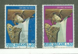 Vatican City #500/502 Used Multiple
