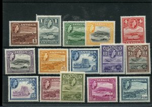 ANTIGUA #107 - #121 * / ** MH & MNH, Cat $69+ mint stamps